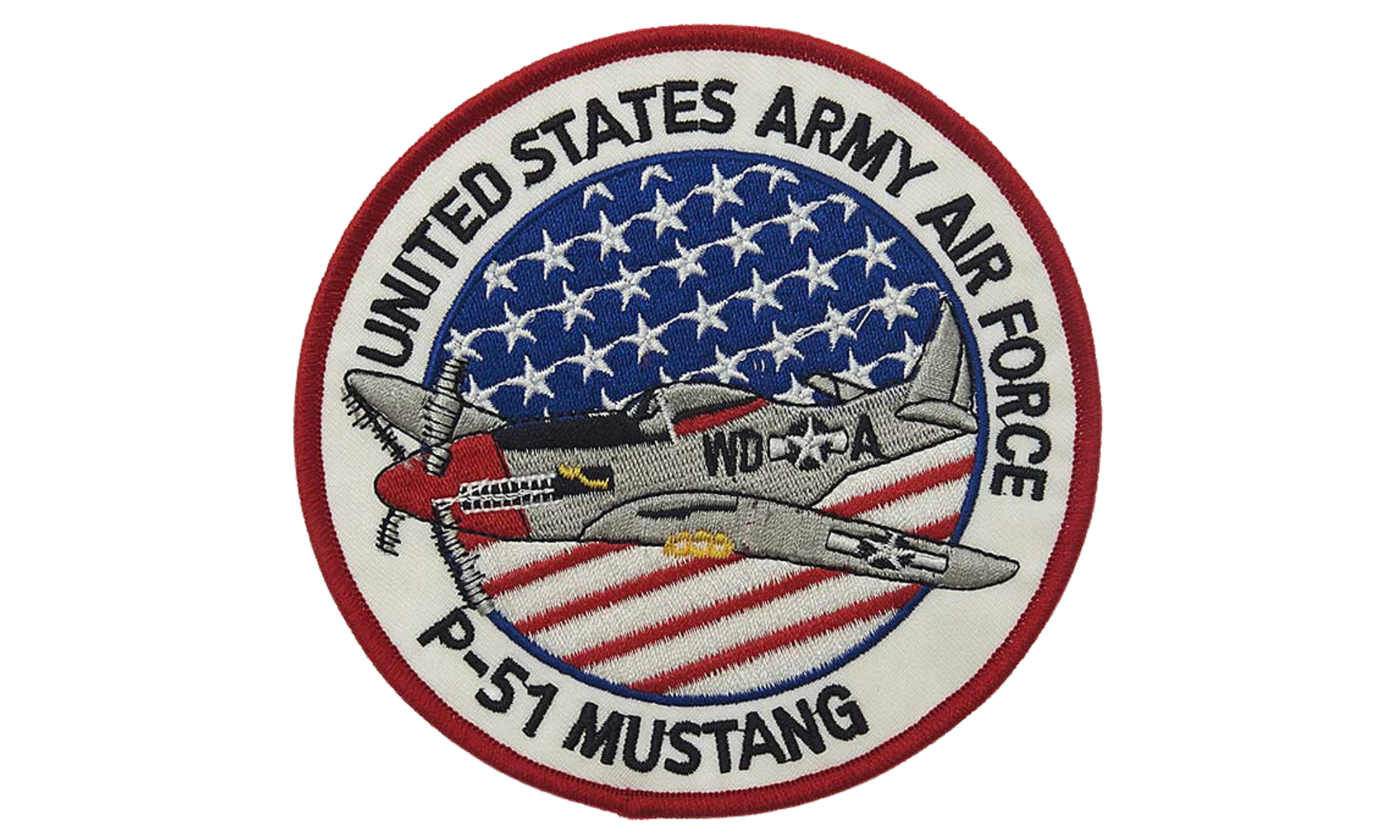 Parche P-51 Mustang USAAF